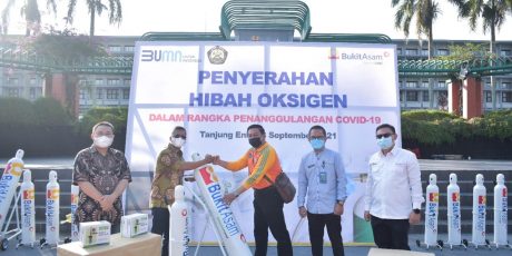 Komitmen Cegah Covid-19, PTBA Salurkan Faskes untuk 3 Kecamatan