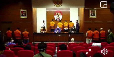 10 Anggota DPRD Muara Enim Jadi Tersangka dan di Tahan KPK