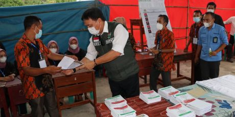 106 Desa di Muara Enim Sukses Gelar Pilkades Serentak Tahun 2021