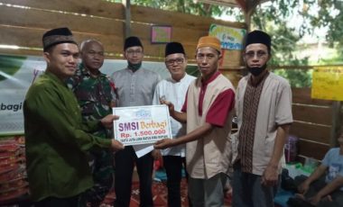 SMSI Muara Enim Bantu Pembangunan Rumah Quran Al Uswah