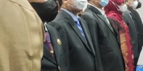 Pj Bupati Muara Enim Lantik 9 Pejabat Eselon Malam Hari