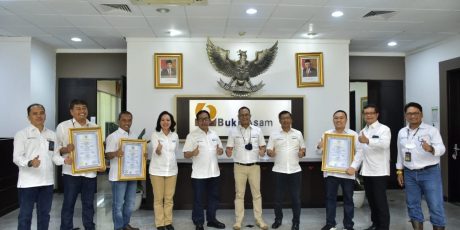 PTBA Tbk Raih Penghargaan SMK3 dari Menteri Ketenagakerjaan