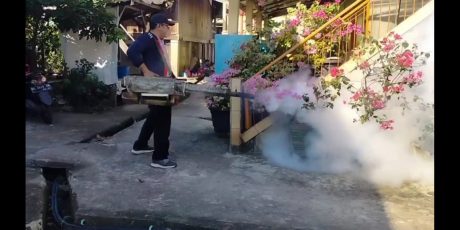 Cegah DBD, Dinkes Muara Enim Lakukan Fogging
