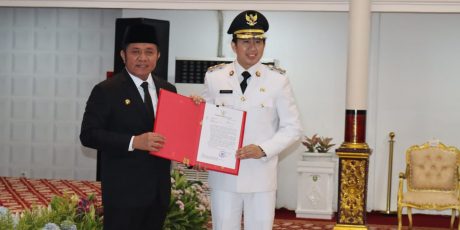 Ahmad Usmarwi Kaffah Resmi Jabat Plt Bupati Muara Enim