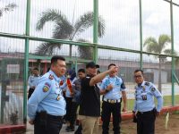 Kalapas Kelas IIB Muara Enim Sambut Kunjungan Kakanwil Kemenkumham Sumsel