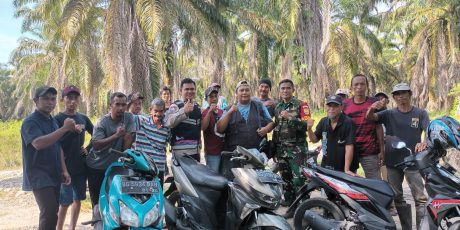 Warga 2 Desa di Muara Enim Kompak Jaga Titik Rawan Pencurian Sawit