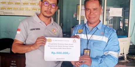 Peduli Lingkungan Sekitar, PT. BAS Salurkan Bantuan
