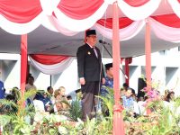 Pj Bupati Muara Enim Pimpinan Upacara Peringatan Hari Sumpah Pemuda Ke-95
