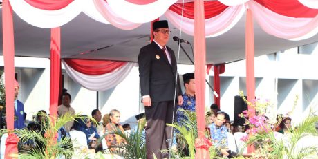 Pj Bupati Muara Enim Pimpinan Upacara Peringatan Hari Sumpah Pemuda Ke-95