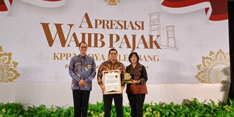 Bukti Taat Pajak, PT SBS Mendapatkan Apresiasi Wajib Pajak dari KPP Madya Palembang