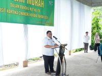 Tekan Laju Inflasi, Pemkab. Muara Enim Bersama Kodim 0404/Muara Enim Gelar Operasi Pasar Murah