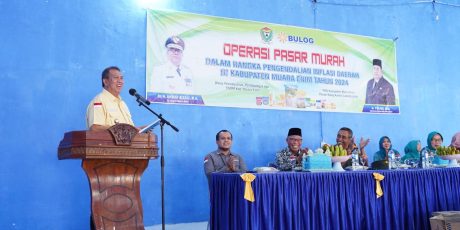 Tekan Laju Inflasi, Pj Bupati Buka Pasar Murah di Kecamatan SDU dan SDT
