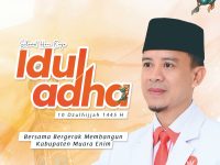 Warga Desa Lubuk Getam Antusias Sambut Ustadz Syuryadi Jadi Imam Sholat Idul Adha