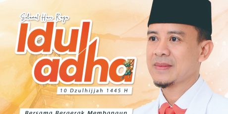 Warga Desa Lubuk Getam Antusias Sambut Ustadz Syuryadi Jadi Imam Sholat Idul Adha