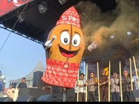 KPUD Muara Enim Launching Si Piko Maskot Pilkada Muara Enim