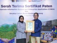 Bukit Asam (PTBA) Terima Hak Paten untuk Aplikasi CISEA dan Lahan Basah Buatan Terapung