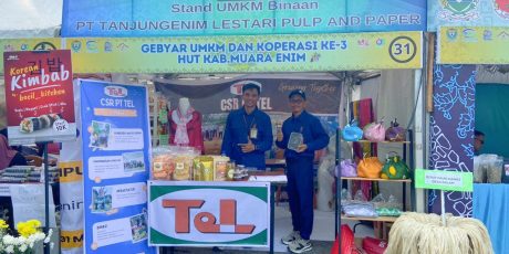 UMKM Binaan CSR PT TeL Turut Meriahkan HUT Muara Enim Ke-78