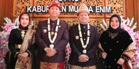 Puncak Peringatan HUT Kabupaten Muara Enim Ke-78 Berlangsung Semarak dan Khidmat, Dihadiri Langsung Pj Gubernur Sumsel