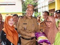 Realisasi Visi MEMBARA, Bupati Muara Enim Gelar Pasar Murah di Desa Ujan Mas Ulu