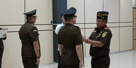 Serah Terima Jabatan Kasi Intelijen Kejari Muara Enim Berlangsung Khidmat