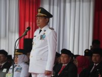 Bupati Muara Enim Pimpin Upacara HUT RI Ke-80 dengan Khidmat