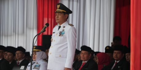 Bupati Muara Enim Pimpin Upacara HUT RI Ke-80 dengan Khidmat
