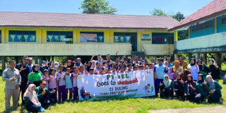 Edukasi Siswa, PT TeL Gelar Program Relawan Kebersihan
