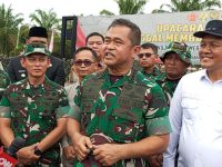 Kasad Jenderal Maruli Simanjuntak Resmi Tutup TMMD ke-126 Kodim 0404/Muara Enim