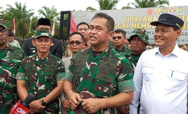 Kasad Jenderal Maruli Simanjuntak Resmi Tutup TMMD ke-126 Kodim 0404/Muara Enim