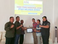 PWI Muara Enim Terima Apresiasi Mitra Perusahaan pada Peringatan Hari Pers Nasional 2026