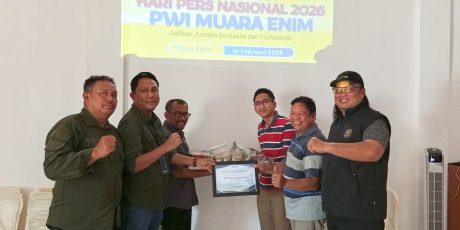 PWI Muara Enim Terima Apresiasi Mitra Perusahaan pada Peringatan Hari Pers Nasional 2026