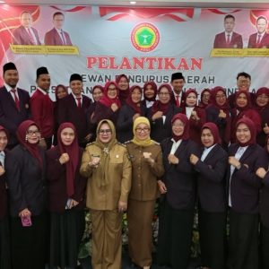 Pelantikan Pengurus DPD PPNI Muara Enim Periode 2025-2030 Berlangsung Meriah