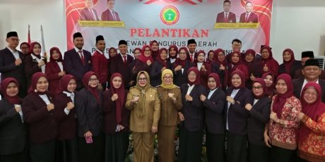 Pelantikan Pengurus DPD PPNI Muara Enim Periode 2025-2030 Berlangsung Meriah