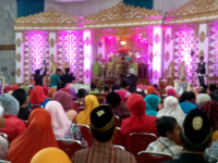 Bupati Muara Enim Hadiri Resepsi Pernikahan Eny dan Marthien