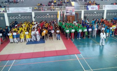 Wabup Muara Enim Buka Kejuaraan Taekwondo Bupati Muara Enim Cup