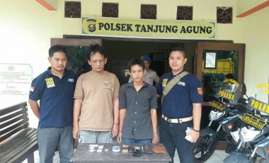 2 Orang Pengedar Narkoba Asal Lampung Utara Diringkus