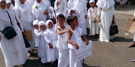 Ratusan Anak Usia Dini Ikuti Pembelajaran Manasik Haji