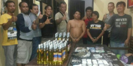 Polsek Lembak Amankan Pasutri Diduga Bandar Narkoba