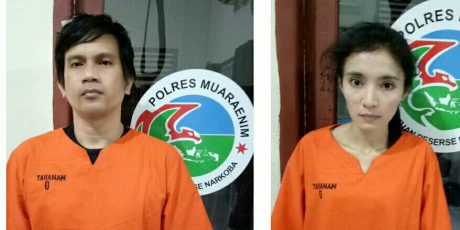 Jadi Pengedar Narkoba, Sepasang Kekasih Ini Diringkus