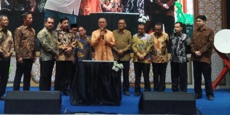PTBA Tbk Gelar Halal Bihalal, Resmikan GSG dan Santuni Anak Yatim