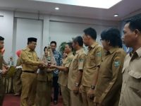 Tiga Desa Terima Penghargaan Pengelolaan Perpustakaan Terbaik di Muara Enim