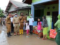 Tanah Timbunan Amblas, 30 Rumah Warga di Desa Tegal Rejo Terendam Banjir