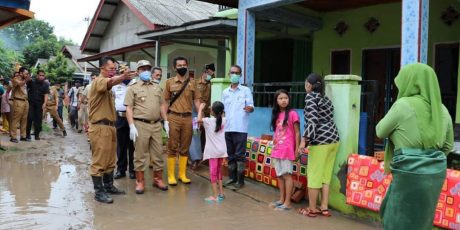 Tanah Timbunan Amblas, 30 Rumah Warga di Desa Tegal Rejo Terendam Banjir