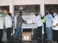 PT SBS Bantu APD untuk Tenaga Medis di Muara Enim