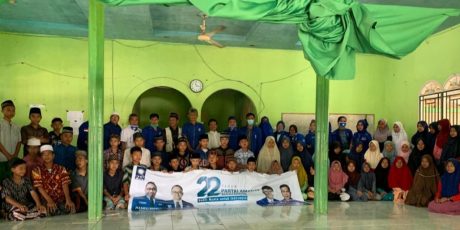 Milad Ke-22, DPD PAN Muara Enim Gelar Baksos di Ponpes Thawalib Darussalam