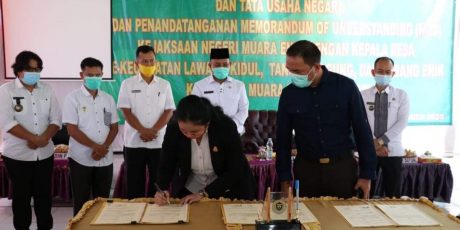 Pemkab Muara Enim Gandeng Kejaksaan Awasi Dana Desa