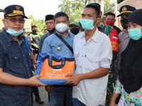 Korban Kebakaran di Desa Tanjung Kecamatan Belimbing Terima Santunan