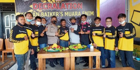 Kawan Baiker’s Muara Enim Gelar Declaration dan Potong Tumpeng