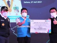 Jaringan Listrik Desa di Semende Diresmikan