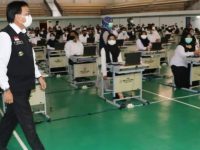 Pj Bupati Muara Enim Tinjau SKD Calon ASN